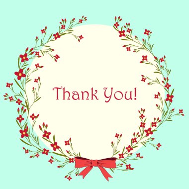 çiçek çelenk çerçeve vektörel