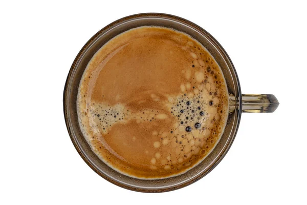 Чашка Кофе Изолирована Белом Фоне Высокое Качество Фото — стоковое фото