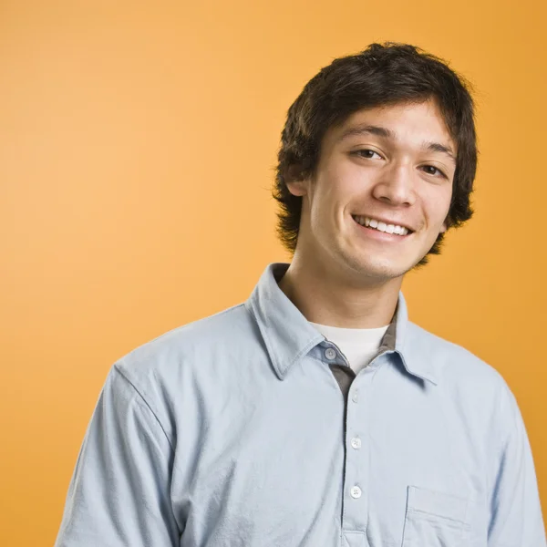 Attractive male smiling — Stock Photo, Image