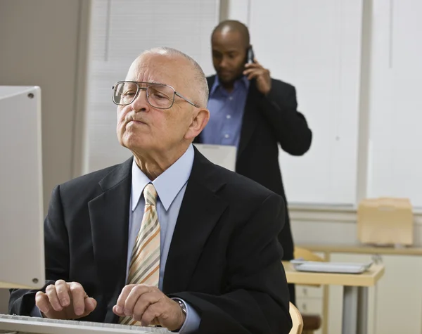 Men Working in Office — Stock Photo, Image