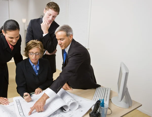 Empresa trabalhando em conjunto — Fotografia de Stock