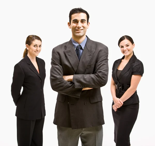 Business smiling — Stock Photo, Image