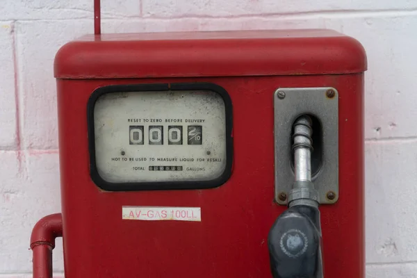 Nov 2021 Shell Pastaza Ecuador Vintage Pumping Machine — Stock Photo, Image