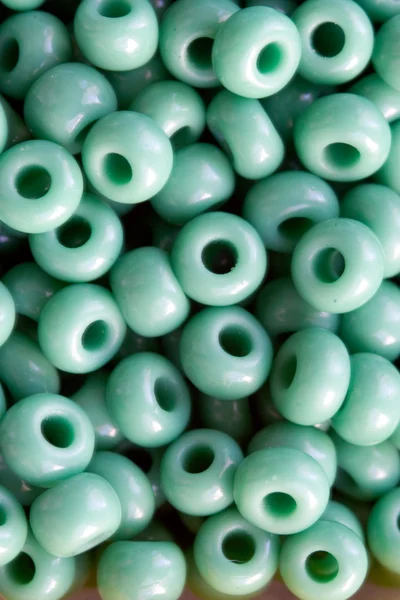 Green Beads, Background — Stock Photo, Image