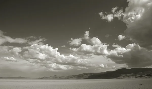 Lac d'été : la tempête approche — Photo