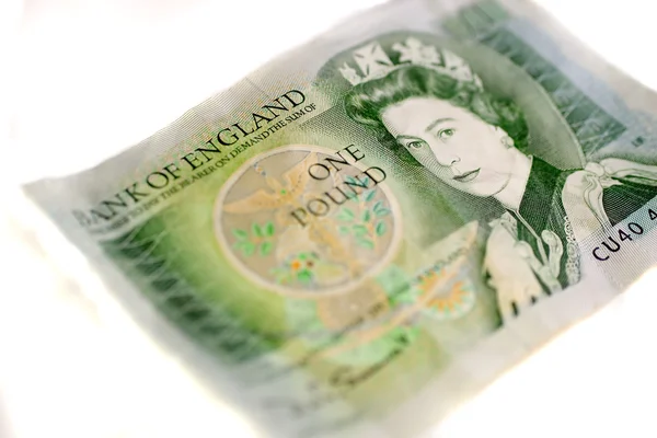 One English Pound — Stock Photo, Image