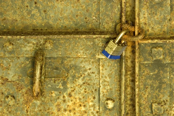 La porta chiusa a chiave — Foto Stock