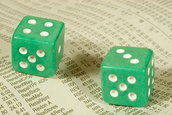 Getting Lucky on the Stock Market — Stock Photo, Image