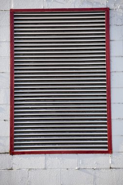 büyük endüstriyel havalandırma kül blok duvar