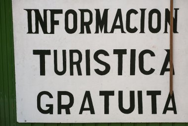 Ücretsiz turist bilgi veya gelmiş turistica gratuita