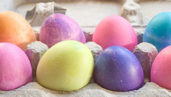 Eight Easter Eggs — Stock Photo, Image