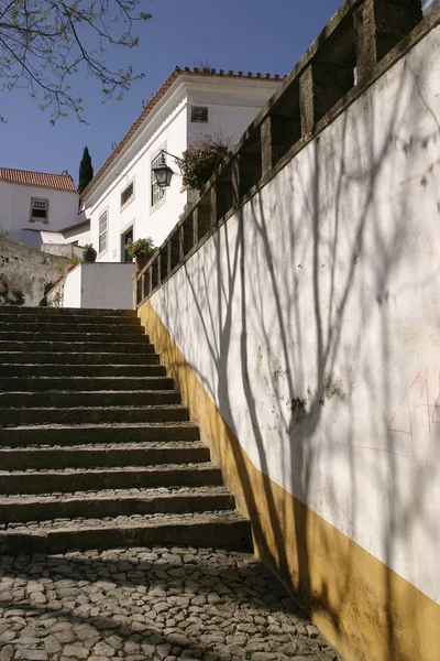 Σπίτι στο obidos, Πορτογαλία — Φωτογραφία Αρχείου
