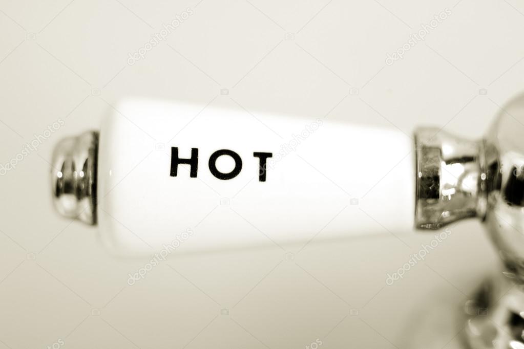 hot water faucet