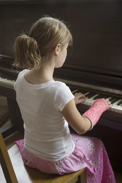 She Plays — Stock Photo, Image