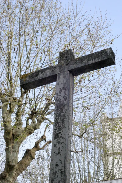Zlomený kříž, obidos, Portugalsko — Stock fotografie