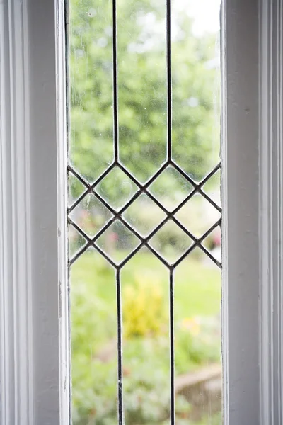 Leaded Glass Window — Stock Photo, Image