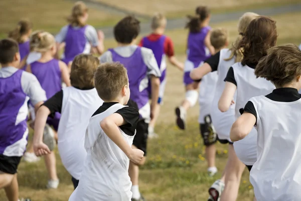 Langlauf team lopers — Stockfoto