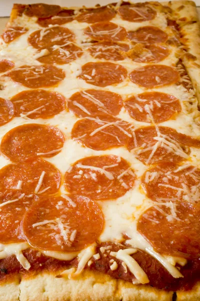 sıcak biberli pizza bir sayfası