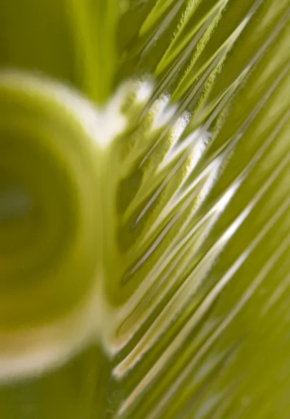 Verre vert abstrait — Photo