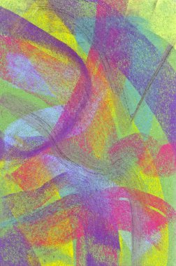 Pastel: Parlak renkli arka plan