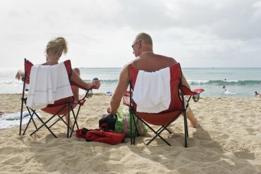 Sahilde, waikiki couple