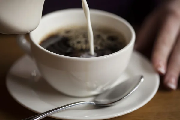 Crema para su café — Foto de Stock