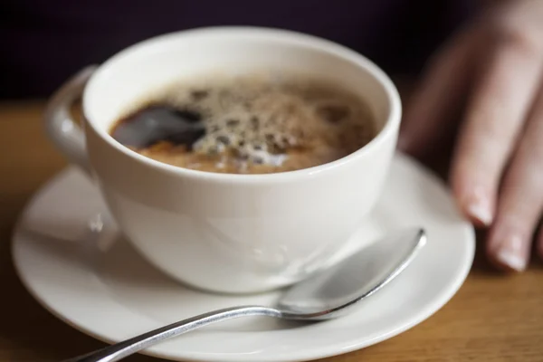 Kahven için krema — Stok fotoğraf