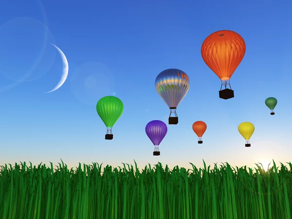 Hot Air Balloon — Stock Photo, Image