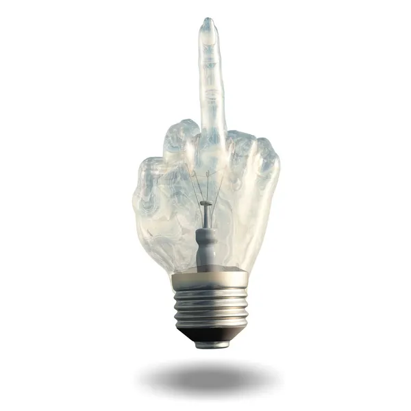 Middle finger light - .de