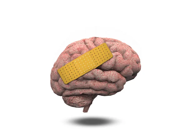 Wounded Brain — Stock Photo, Image