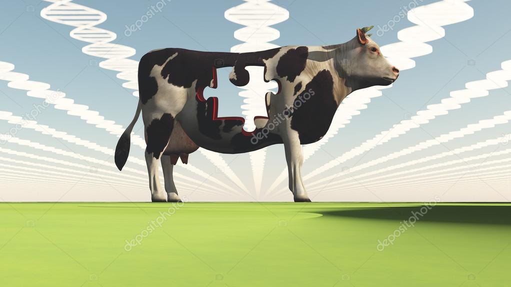 Geneticly modified cow