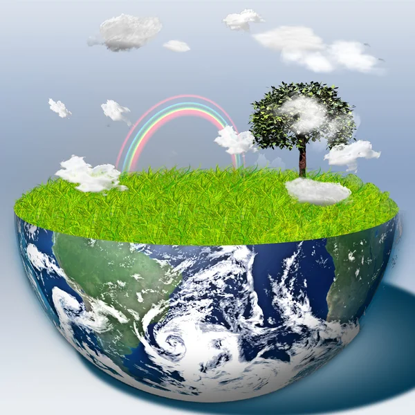 エコ地球 — ストック写真