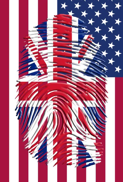 UK USA Identity — Stock Photo, Image