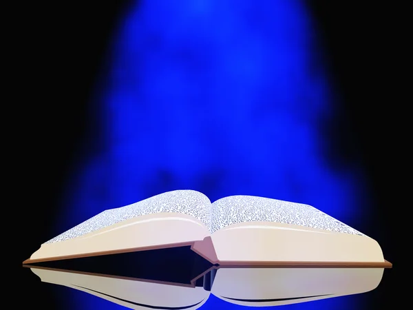 Book with light — Stock Photo, Image