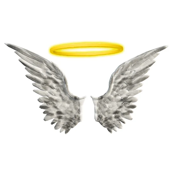 Wings Halo — Stock Photo, Image