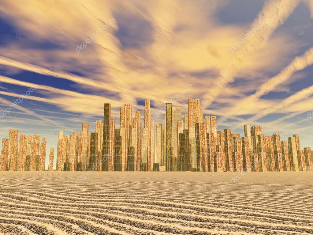 Golden city Stock Photo by ©rlffimageso 27213067