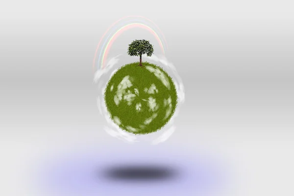 Grüner Planet — Stockfoto