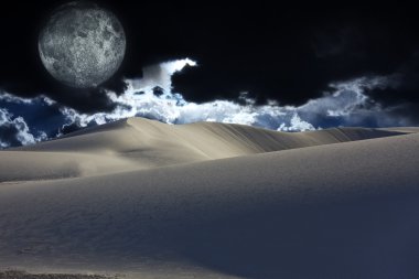beyaz kum, new mexico, ABD çöl