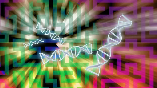 DNA λύσεις — Φωτογραφία Αρχείου