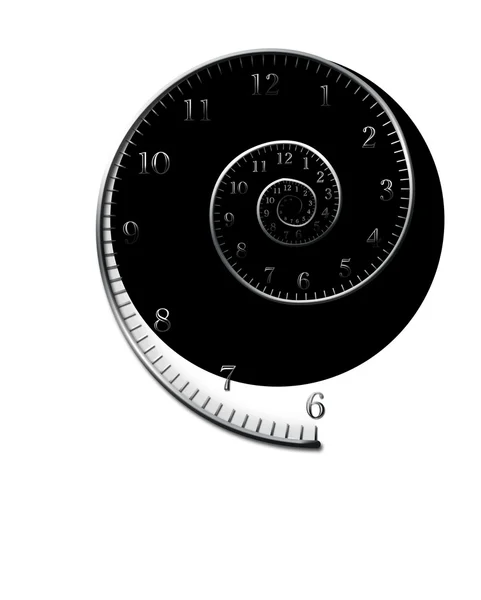 时钟的螺旋 — Stock fotografie