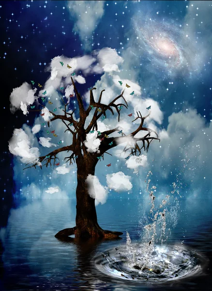 Духовні дерево — стокове фото