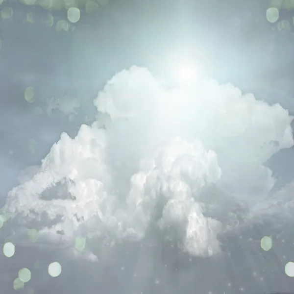 LIght in Clouds — Stock Photo, Image