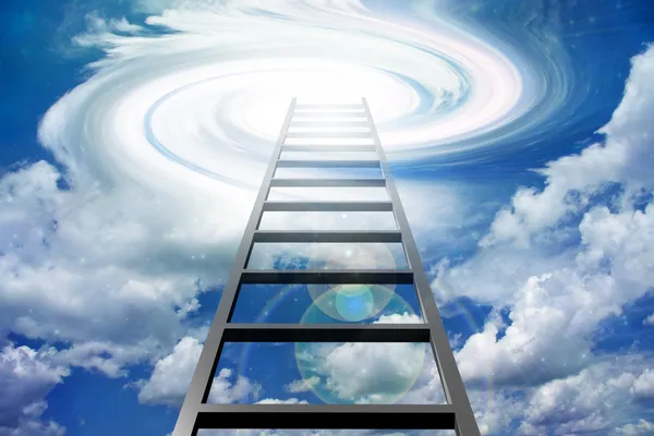 Escada para o céu — Fotografia de Stock