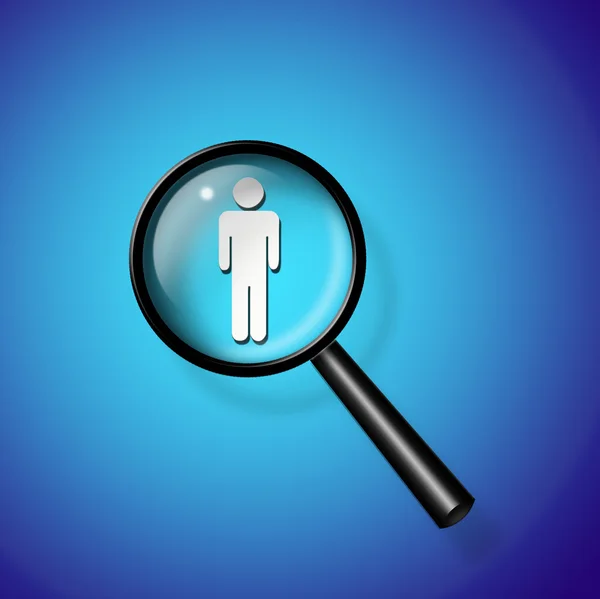 Find Man — Stock Photo, Image