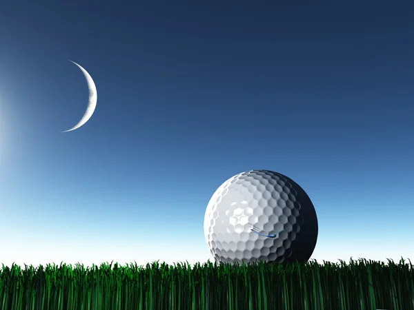 Nacht golf — Stockfoto