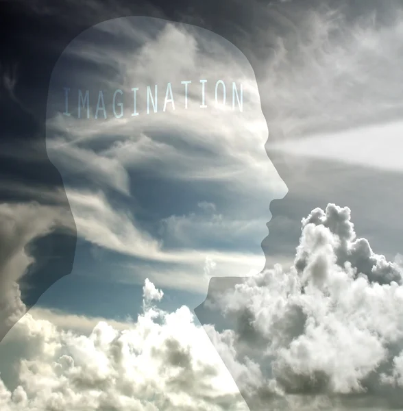 High Resolution Imagination Mind — Stock Photo, Image