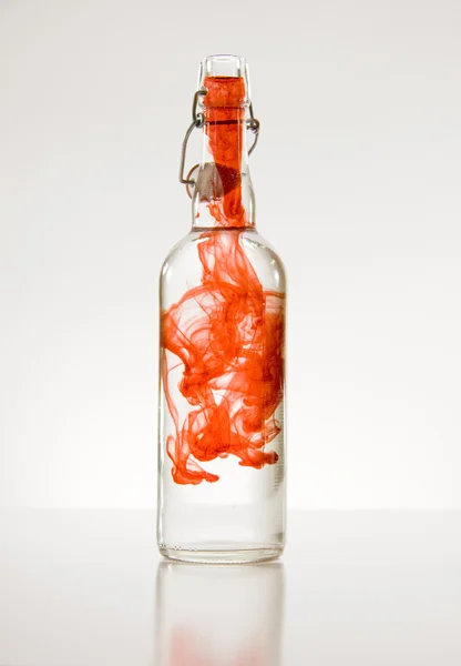 Abstraktní barvy v láhvi — Stock fotografie