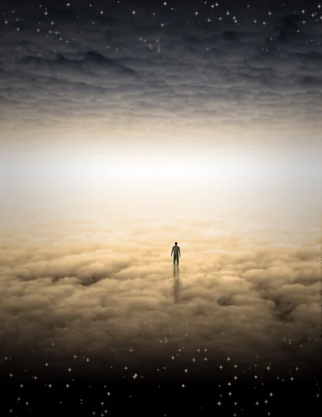 Mans Journey of the Soul — Stock Photo, Image