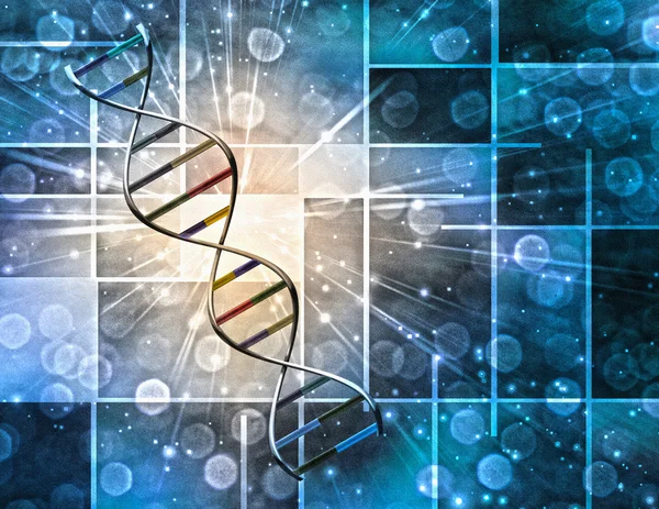 DNA abstract — Stockfoto