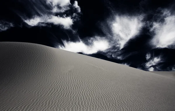 Arena blanca, Nuevo México, desierto de EE.UU. — Foto de Stock